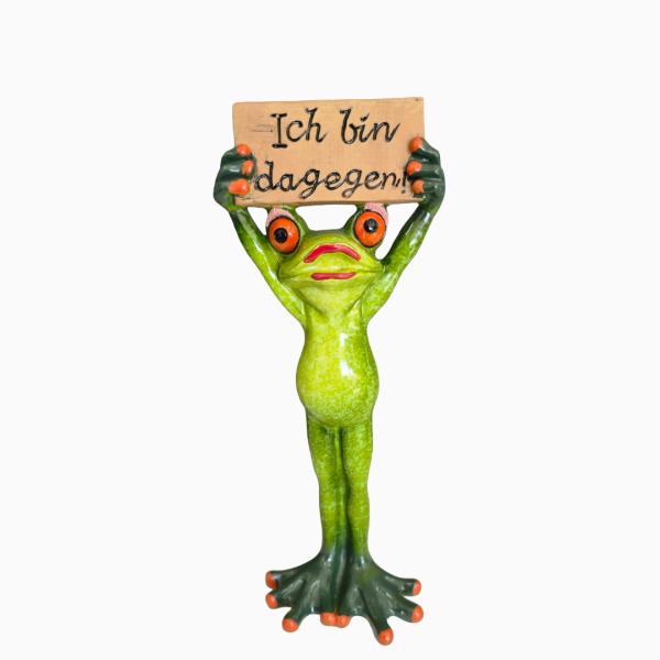 Frosch "Ich bin dagegen" Original Formano